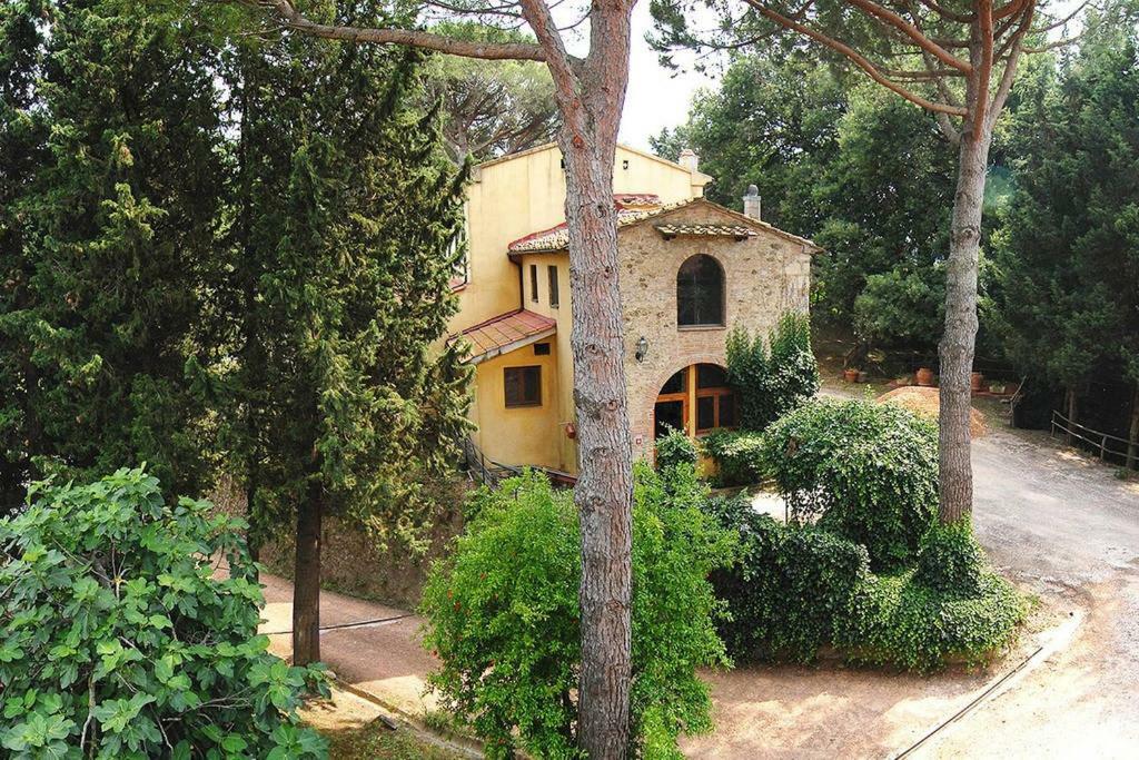 Stunning Country House Overlooking Tuscany Hills Lorenzana Eksteriør billede